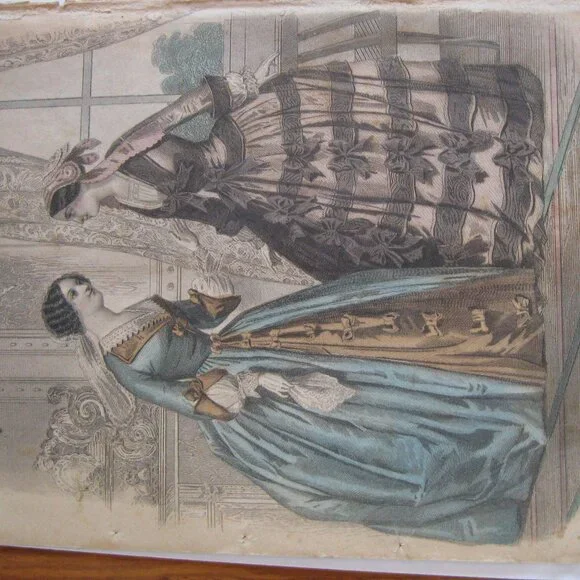 5 Godey prints in good condition